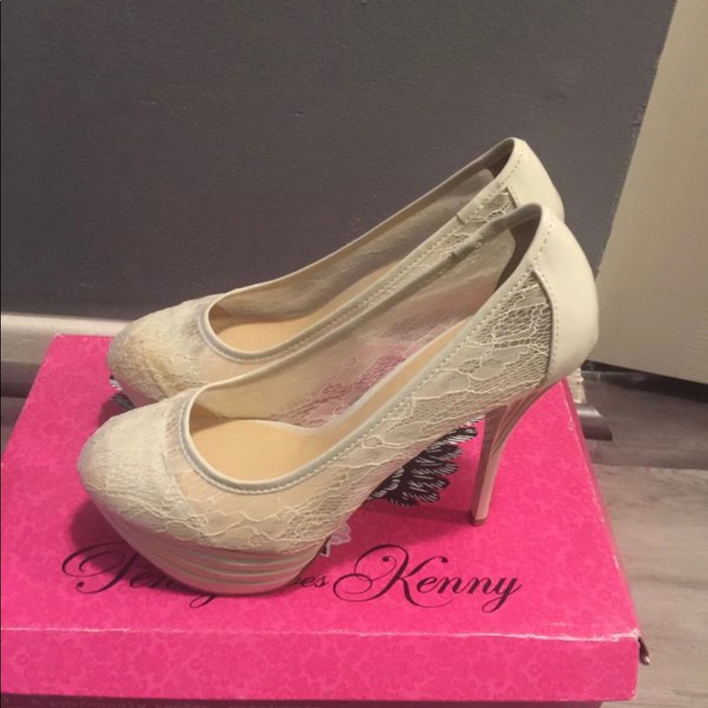 Penny Loves Kenny Lace Heel